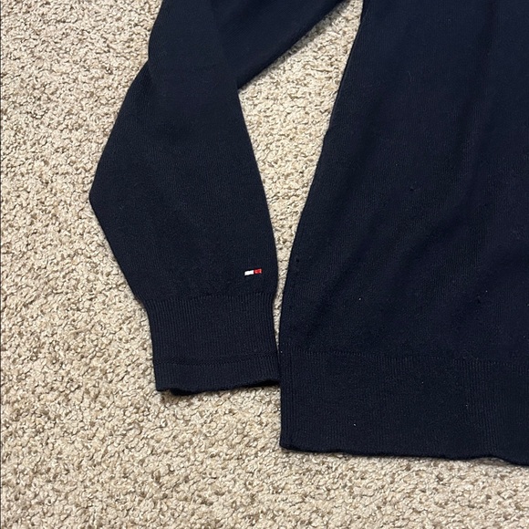 Tommy Hilfiger Navy Crewneck Sweater - Picture 6 of 7